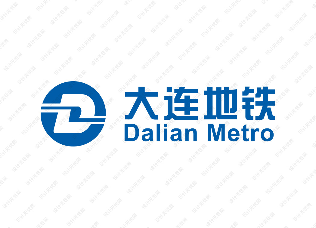 大連地鐵logo矢量標(biāo)志素材