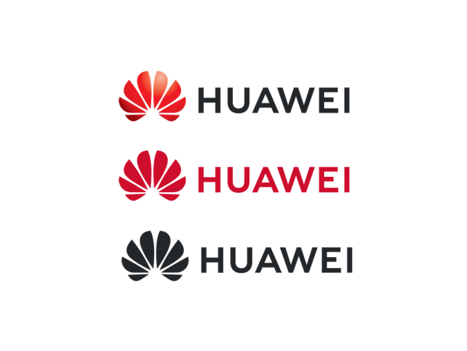 華為logo標志矢量圖