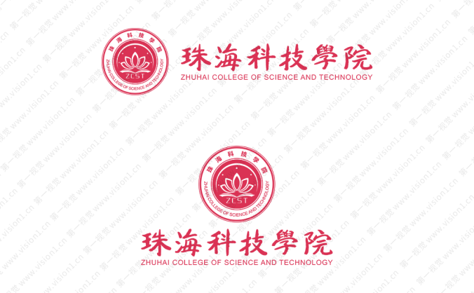 珠海科技學(xué)院校徽logo矢量圖