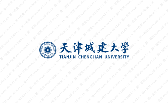 大學校徽系列:天津城建大學標志矢量圖