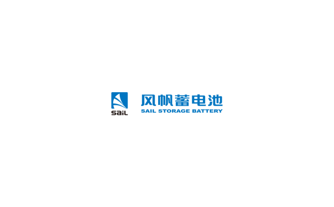 風(fēng)帆蓄電池logo矢量圖