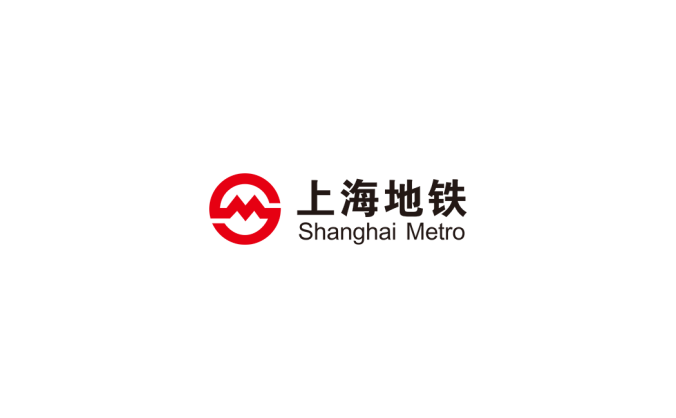 上海地鐵logo標(biāo)志矢量圖