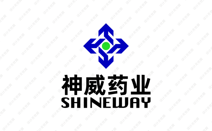 神威藥業logo標志矢量圖
