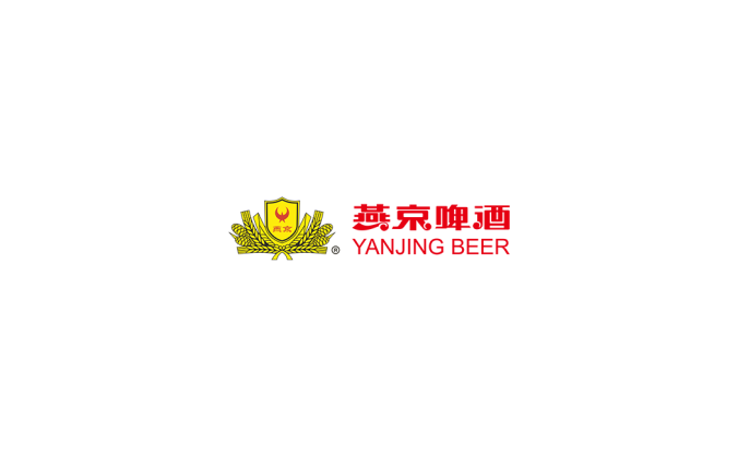 燕京啤酒logo標志矢量圖