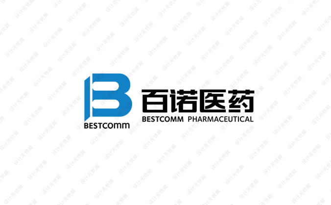 百諾醫藥logo標志矢量圖