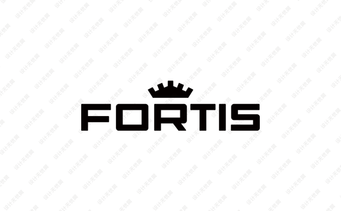世界名表:fortis富利斯手表標(biāo)志矢量圖
