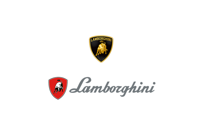 Lamborghini蘭博基尼汽車標志矢量圖