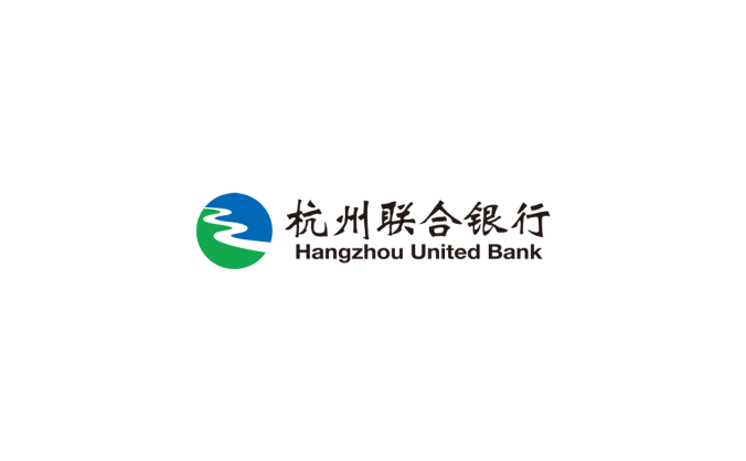 杭州聯合銀行標志矢量圖