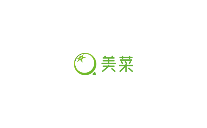 美菜logo標志矢量圖