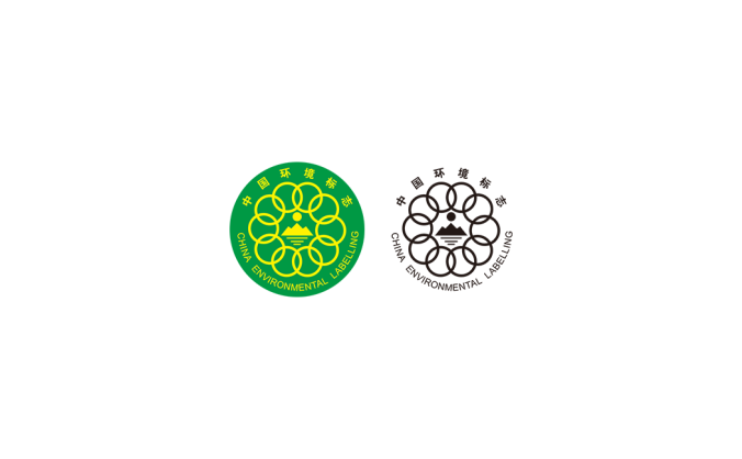 中國環境標志矢量圖