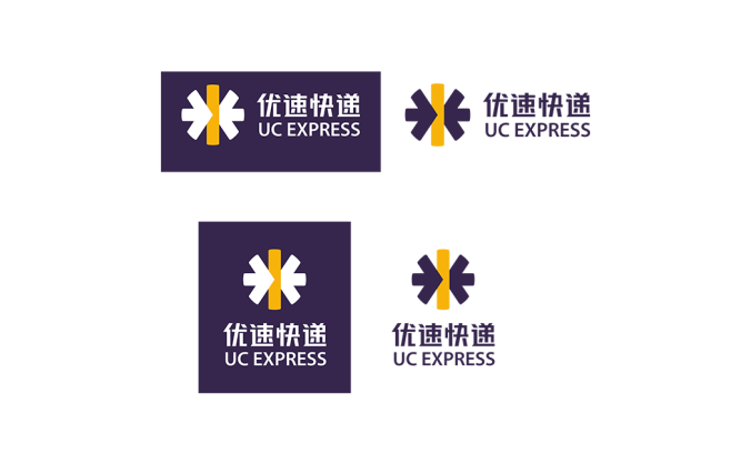優(yōu)速快遞標(biāo)志矢量圖