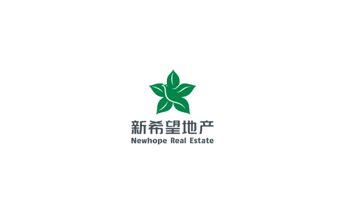 新希望地產logo標志矢量圖