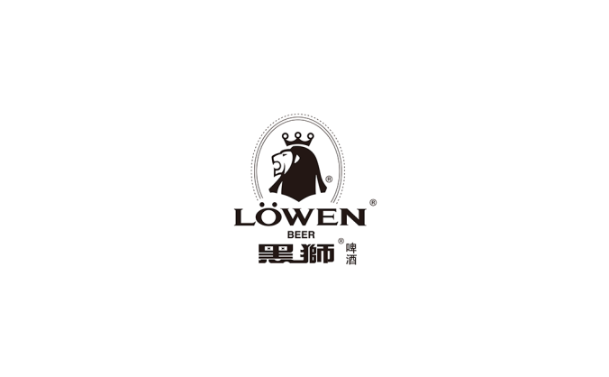 黑獅啤酒logo標(biāo)志矢量圖