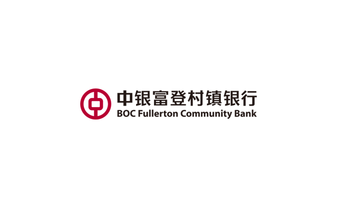 中銀富登村鎮銀行logo標志矢量圖