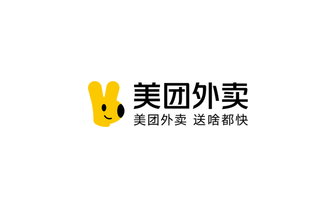 美團外賣logo標志矢量圖