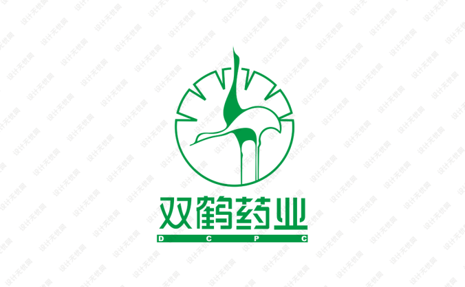 雙鶴藥業標志矢量圖