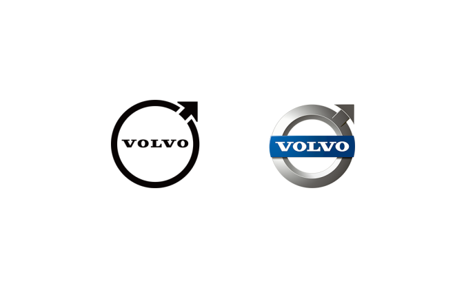 VOLVO沃爾沃汽車標(biāo)志矢量圖