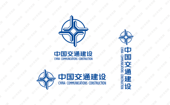 中國交通建設logo標志矢量圖