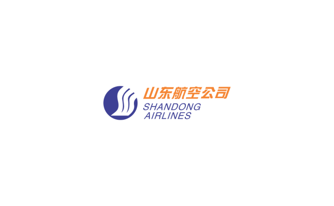 山東航空logo標志矢量圖