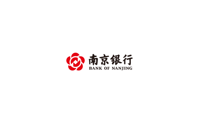 南京銀行標志矢量圖