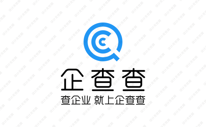 企查查logo標志矢量圖
