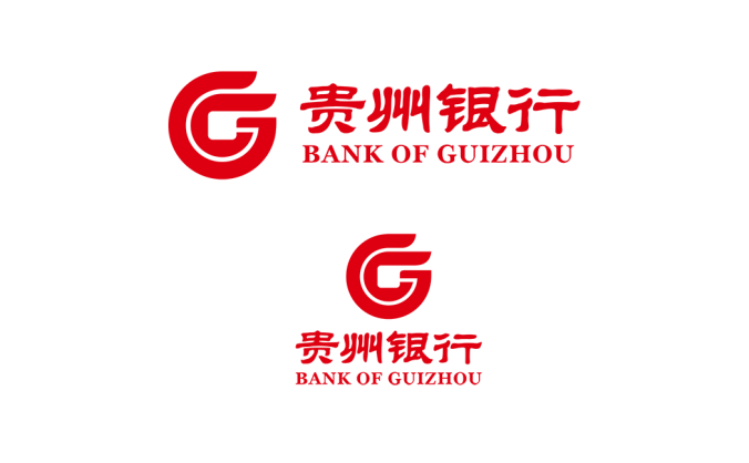 貴州銀行logo標志矢量圖