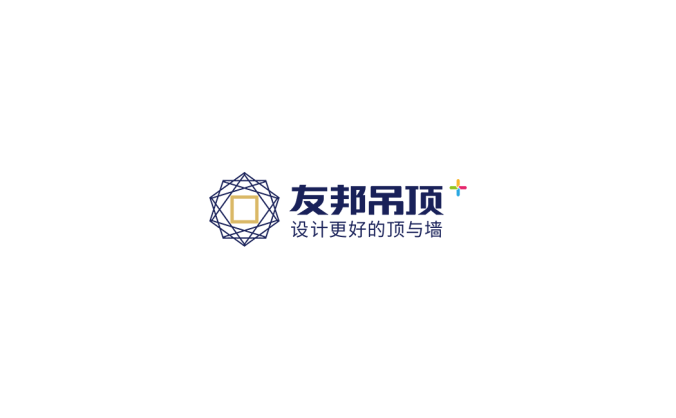 友邦吊頂logo標志矢量圖