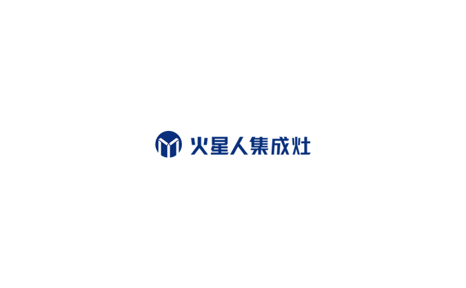 火星人集成灶logo矢量圖
