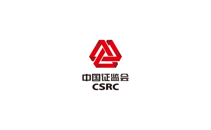 中國證監會logo標志矢量圖