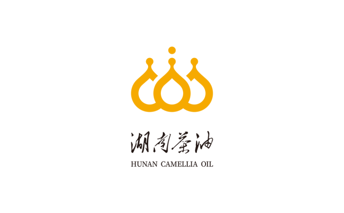 湖南茶油logo標(biāo)志矢量圖