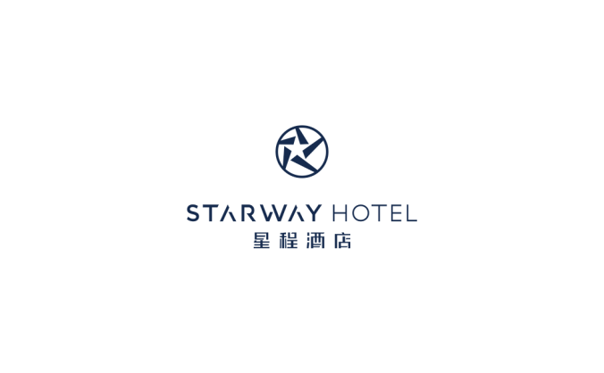 星程酒店logo標(biāo)志矢量圖