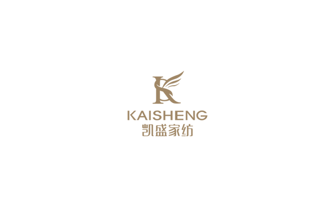 凱盛家紡logo標志矢量圖
