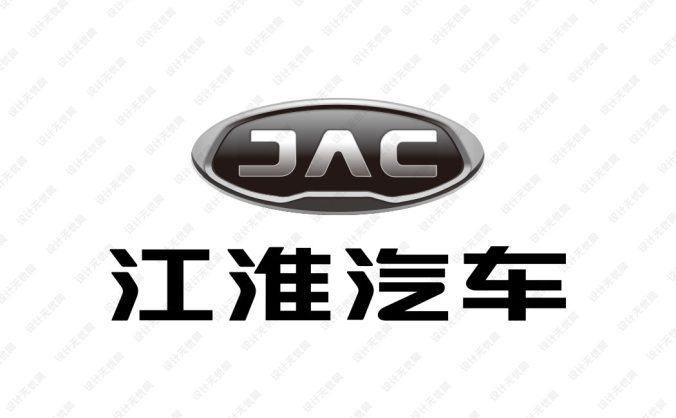 JAC江淮汽車logo標志矢量圖