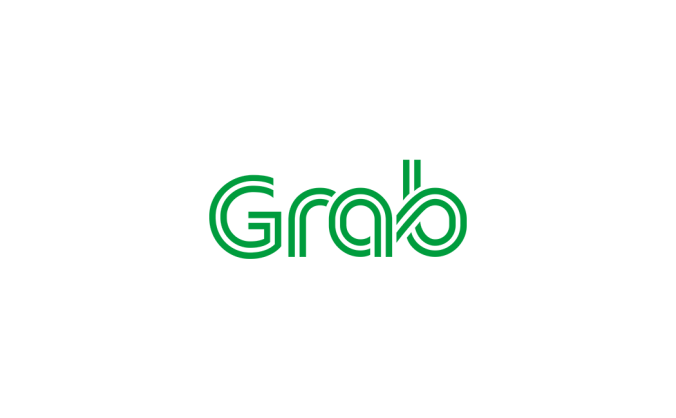 東南亞網約車和送餐平臺Grab標志矢量圖