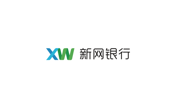 新網銀行logo標志矢量圖