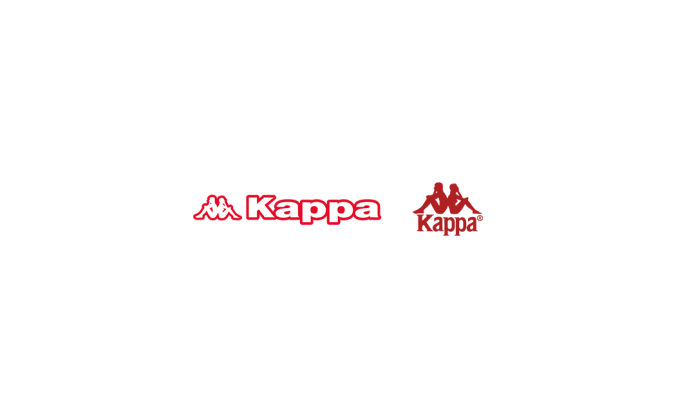 運動品牌卡帕kappa標志矢量圖