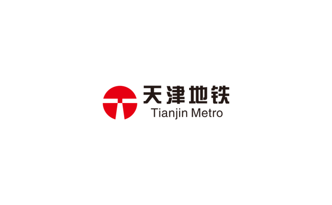天津地鐵logo標(biāo)志矢量圖