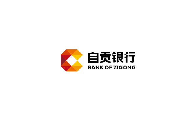 自貢銀行logo標志矢量圖