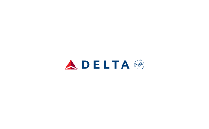 達美航空(Delta Air Lines)標志矢量圖