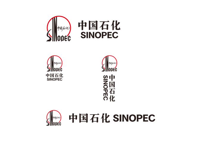 中國石化logo標志矢量圖