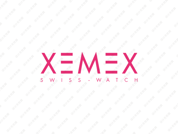 世界名表:?xemex尚美手表標(biāo)志矢量圖