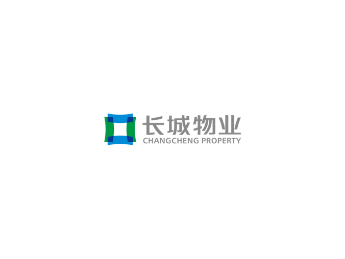 長城物業logo標志矢量圖